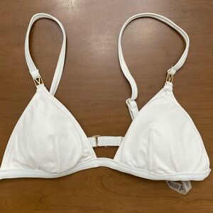 Victoria’s Secret white bikini top